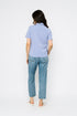 Nina-Roll Cuff Short Sleeve Shirt